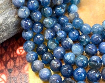 Fabulous Blue Kyanite Beads Rare Blue Kynite Gemstone 100/% Natural Blue Kyanite Jewelry Use Kyanite Loose 7x5-11x7 MM 20 Beads RGP307-11