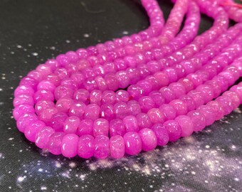 Navel Ring With Pink Jade Adventurine Stone