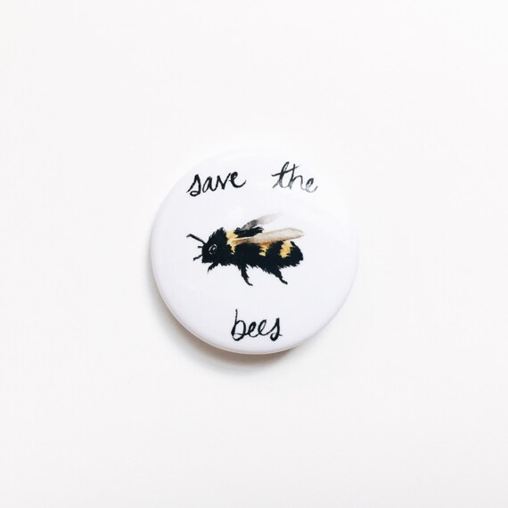 Save the bees button