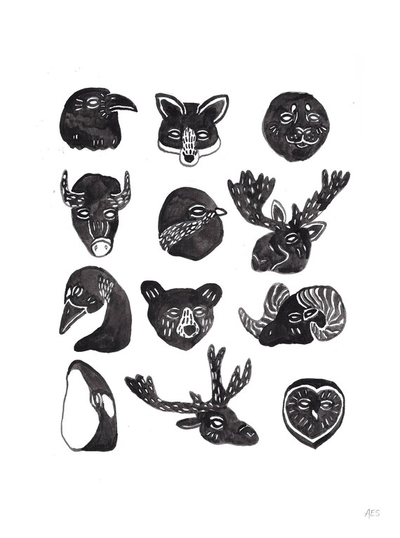 Canadian Heads Print