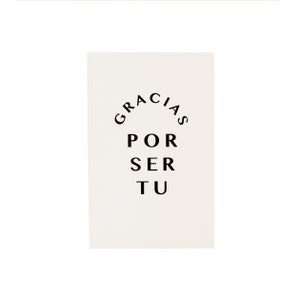 Carte Gracias Por Ser Tu