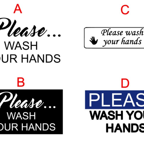 Bathroom Sink Decal Etsy