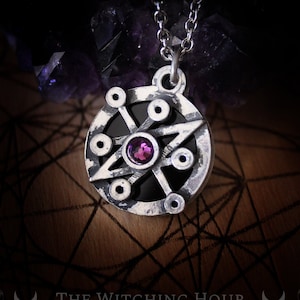 Sigil of Azazel pendant, seal of Azazel necklace, Luciferian jewelry