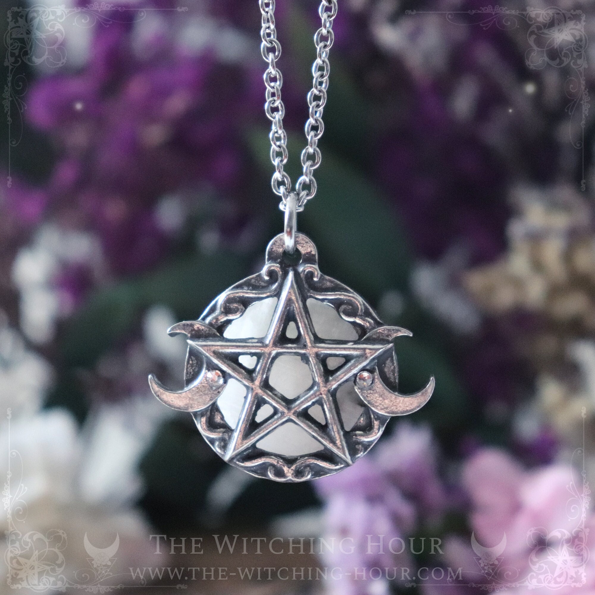 MM: Moon Pentacle Rainbow Pendant RM