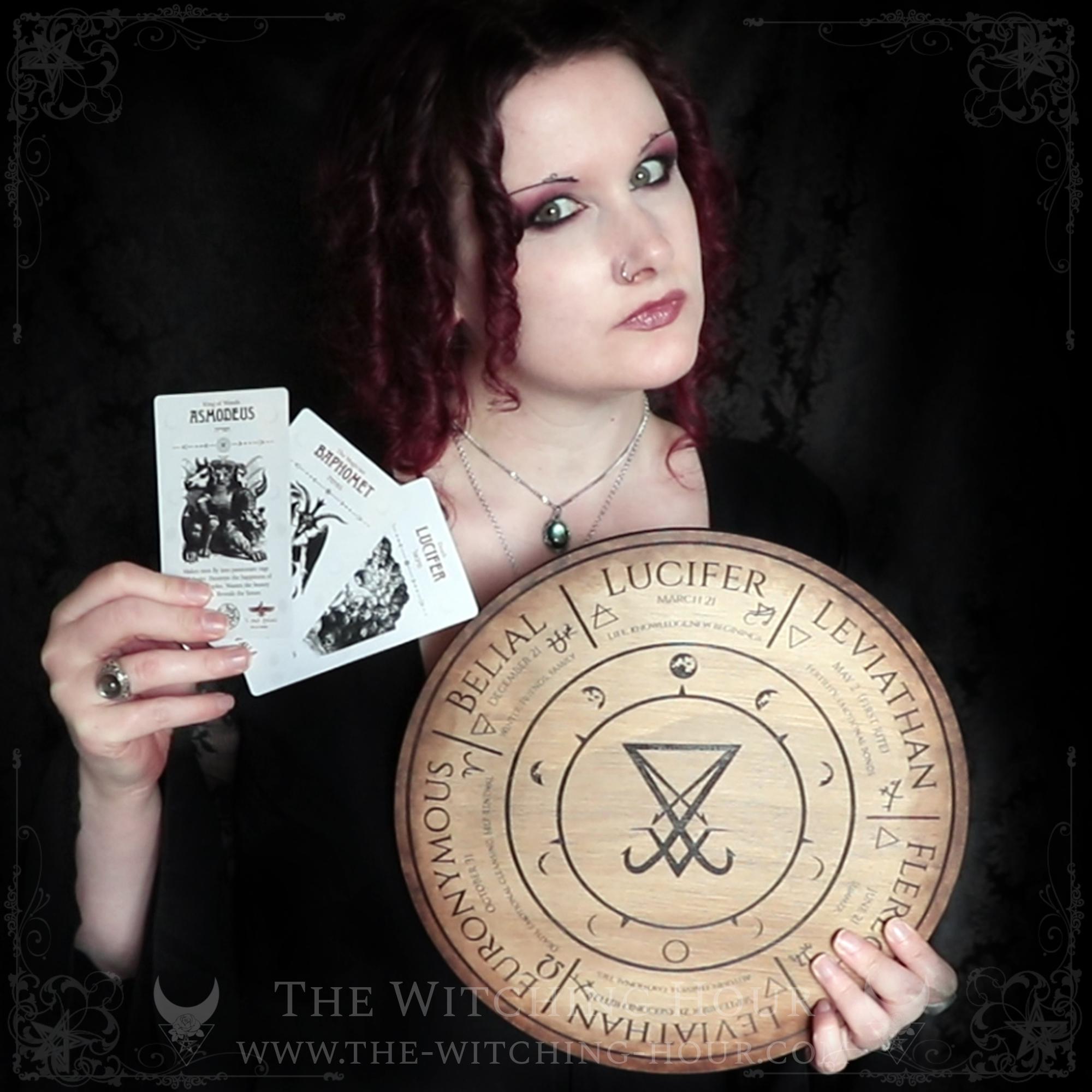 Magick Ritual Rites Sigils Major Demonolatry Rites Wheel of the Year With Sigil of Lucifer, Belial ...