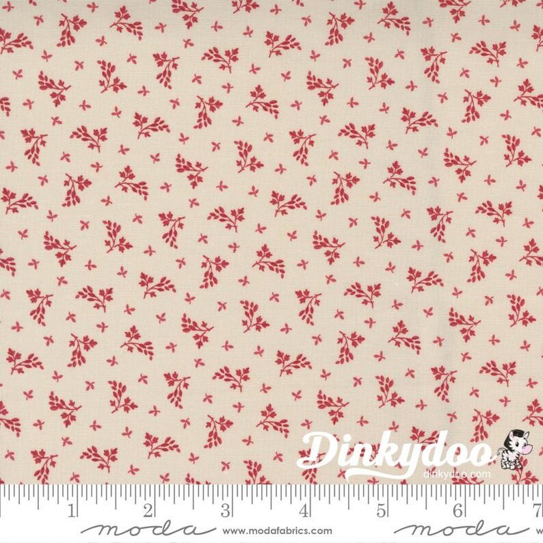 Cranberries Cream 34 Piece Fat Quarter Bundle by Three Sisters Etsy