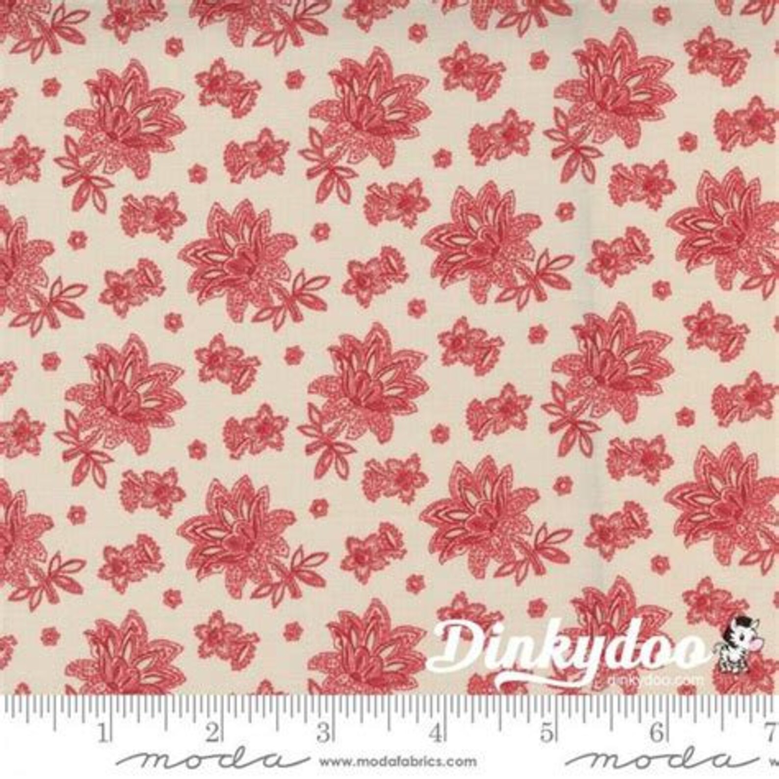 Cranberries Cream 34 Piece Fat Quarter Bundle by Three Sisters Etsy