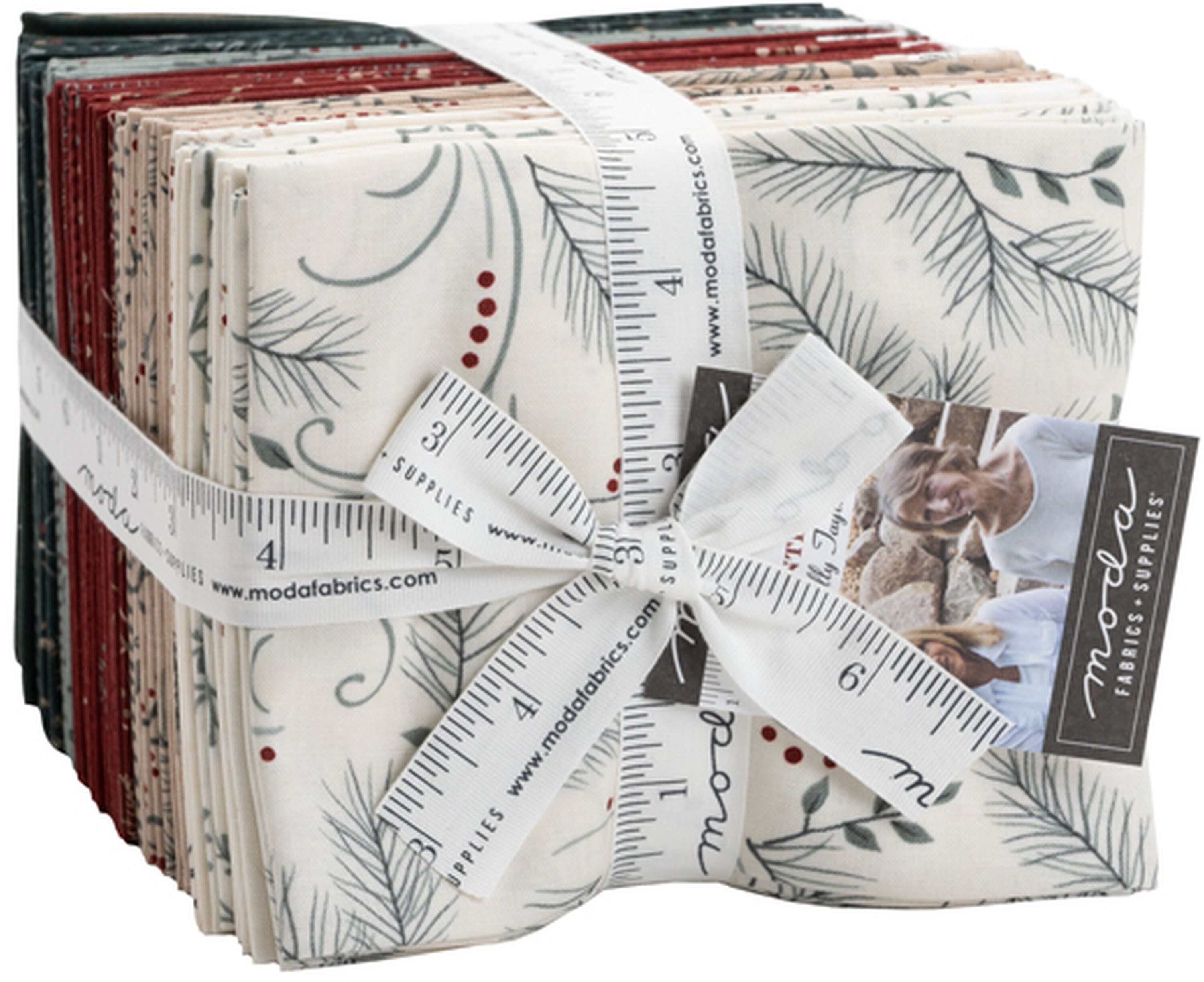 Warm Winter Wishes 33 Piece Fat Quarter Bundle With 1 Panel, by Holly Taylor for Moda Fabrics Etsy