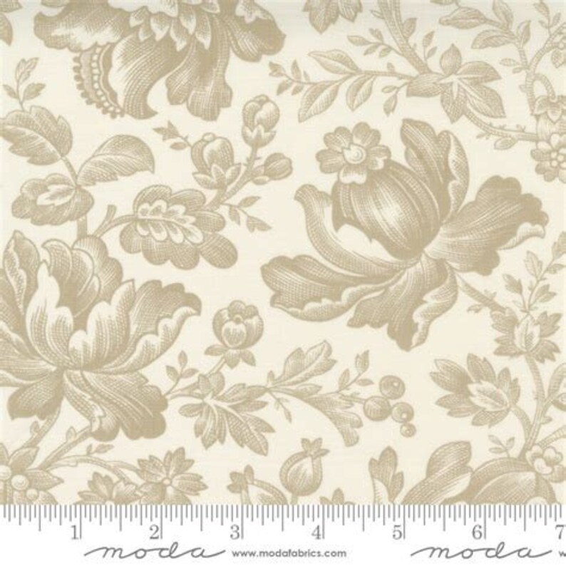 Cranberries Cream 34 Piece Fat Quarter Bundle by Three Sisters Etsy