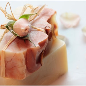 Champagne and rose Soap Recipe PDF, Roses Soap Bar, Digital Soap Making Guide, DIY Soap Gift