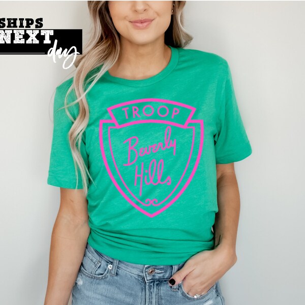 halloween costume t-shirt Troop Beverly Hills shirt Phyllis Nefler T shirt Camp Girl Scout Beverly Hills womens shirt 80s movie t shirt
