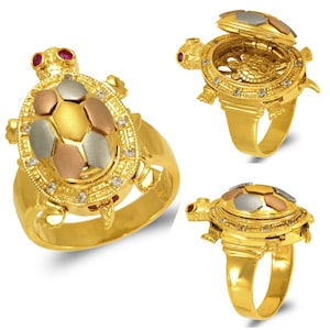 Solid 14K Rose Gold 1/2