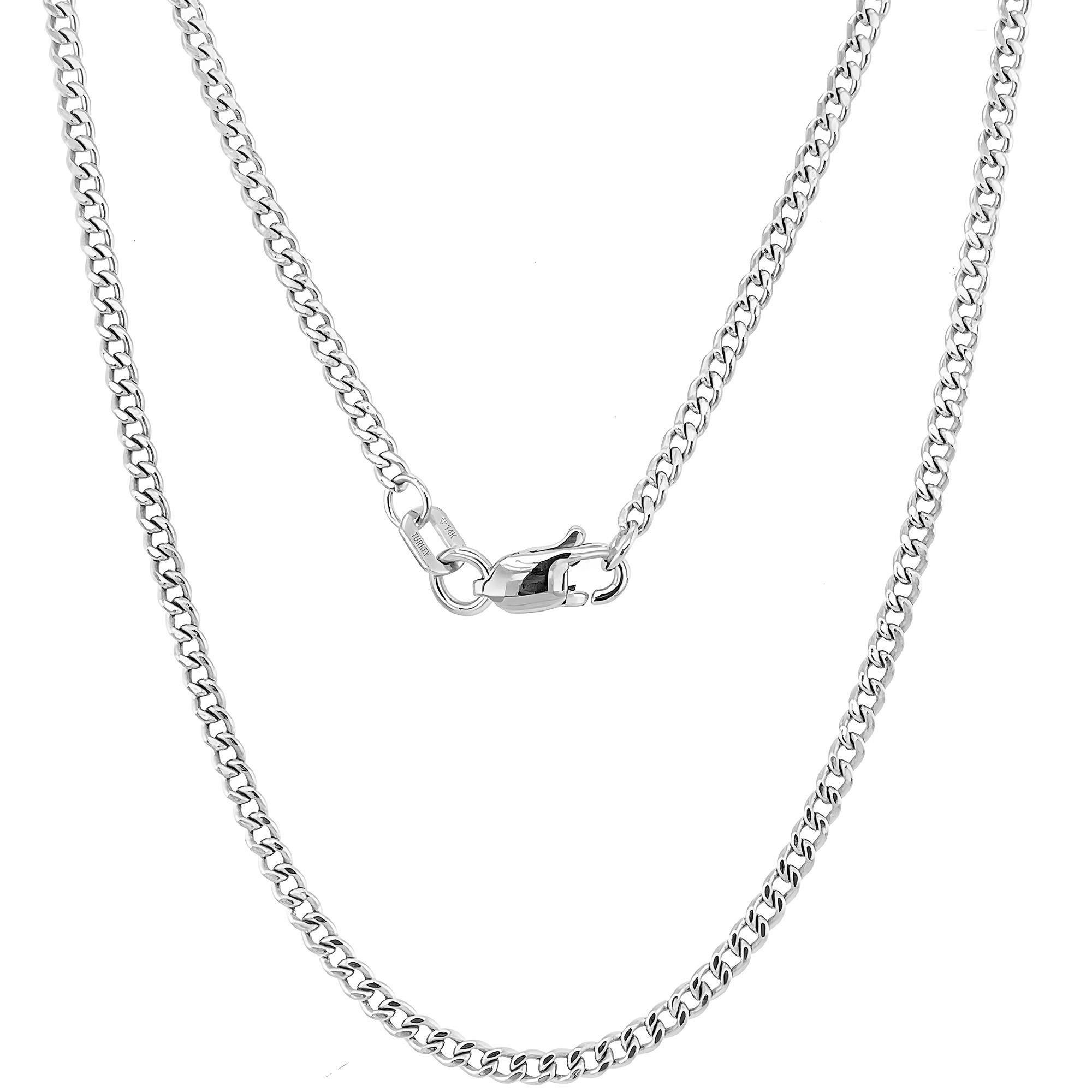 Catene a maglia cubana in alluminio, 21 x 13,5 cm, intrecciate Miami Cuban Link Chain Chunky Chain Cross Cable Chain Catena placcata oro con bobina per la creazione di gioielli fai da