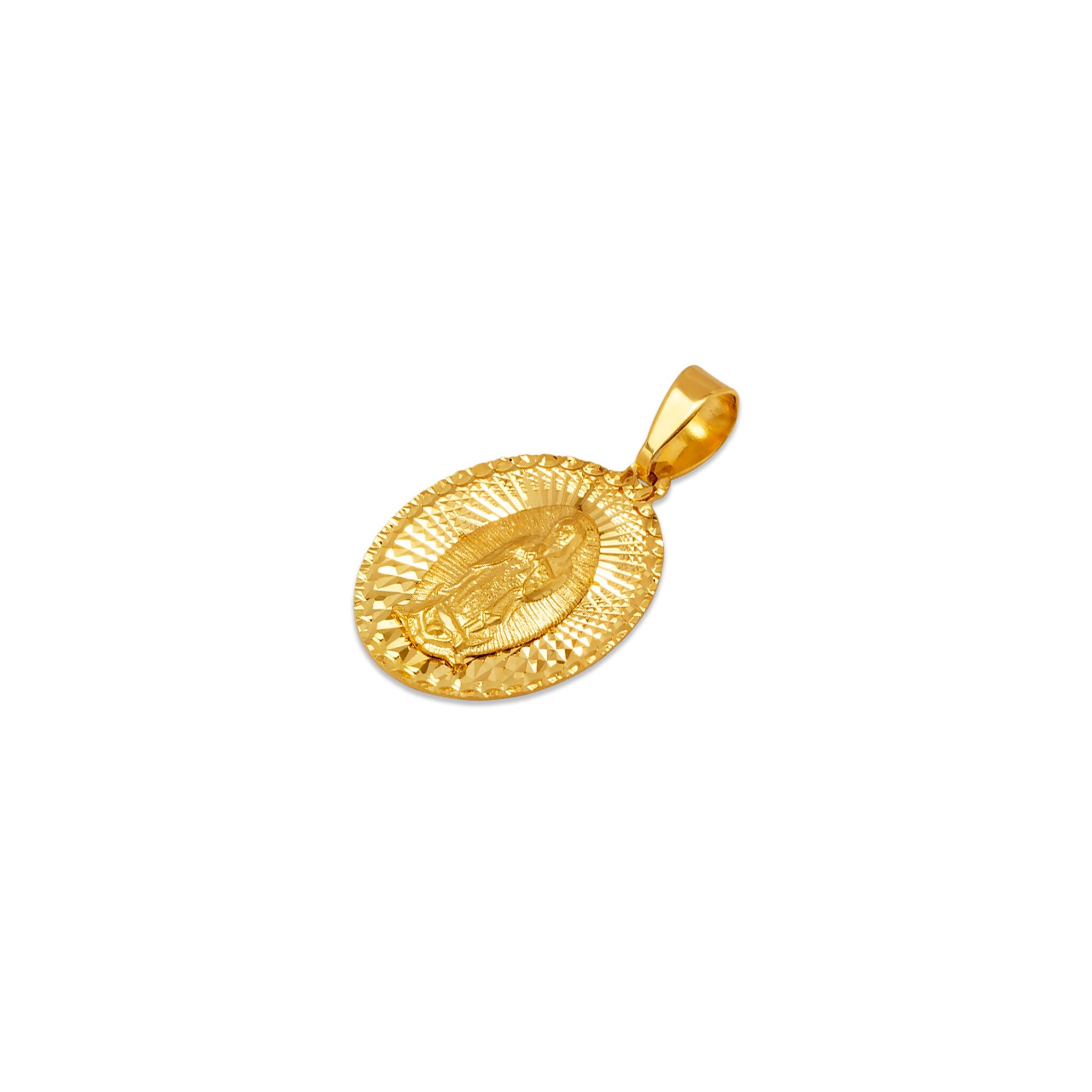 Virgin Mary Miraculous Medal 14K Solid Gold Our Lady of - Etsy Australia