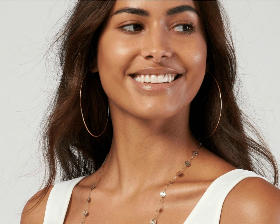 Enna Large Hoop Earring Gold - Elk Accessories main image 0