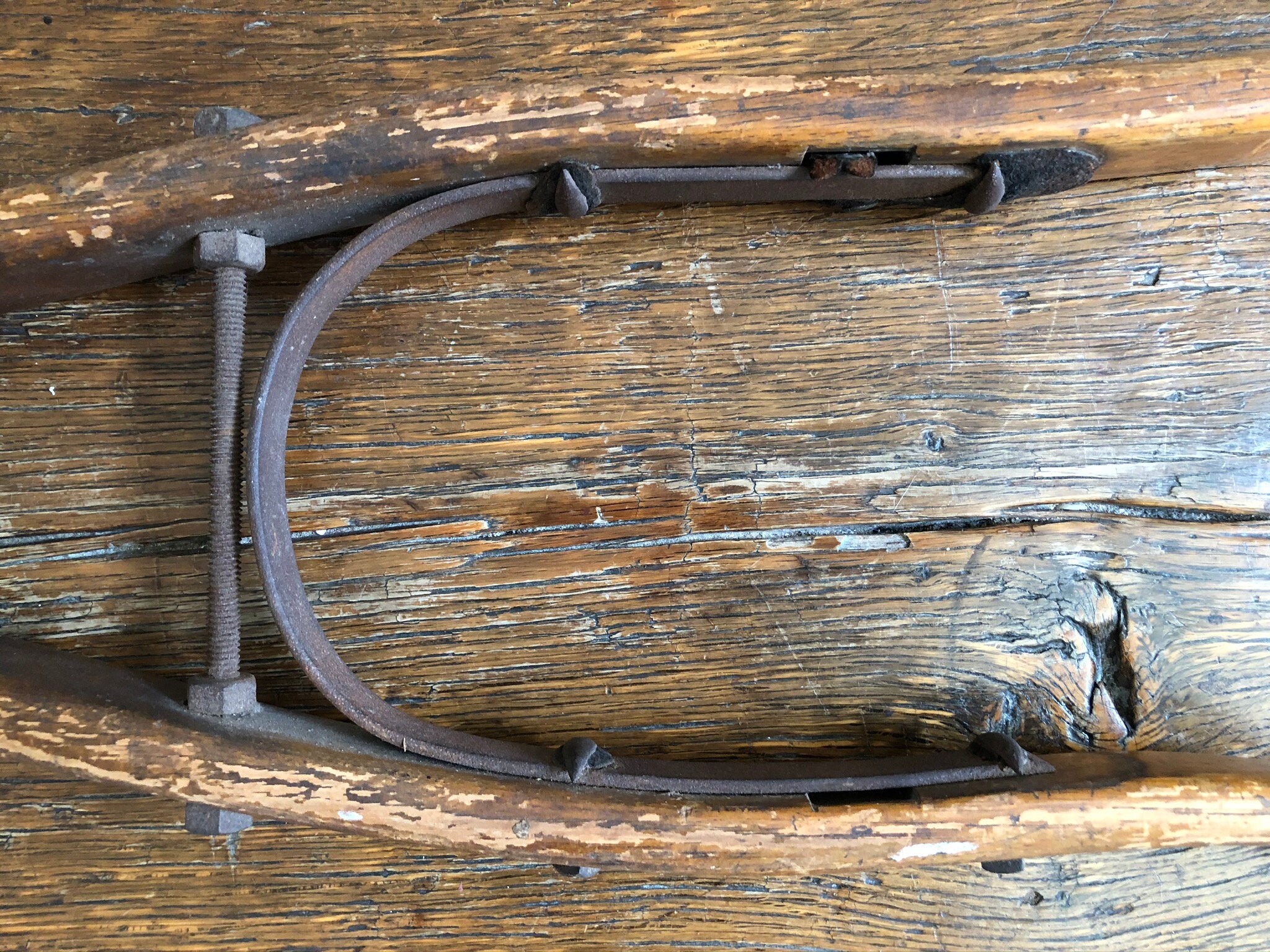 Antique Civil War Era Peg Leg Artificial Limb Crutch Made of Etsy