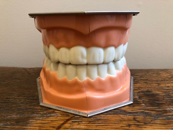 Vintage Cast Dental Teeth Mold Tooth Castings Medical Oddity 13 