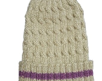 wool beanie, natural, eco-friendly and biodegradable, extremely warm and comfortable, hat for women men