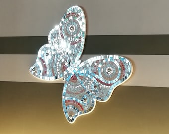 Butterfly Hand made Mosaic butterfly Bright artistic furniture