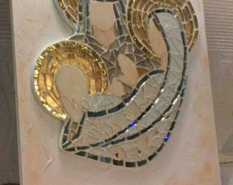 Mosaic Nativity Scene