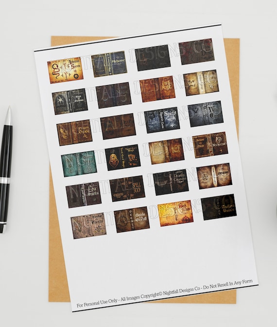 Melody Jane Casa Delle Bambole Strega Pozione Segni In Miniatura Halloween Negozio Decorazione Scala 1:12 - Foto 10