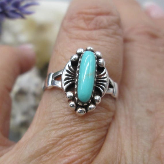 Southwestern 925 Sterling Silver Turquoise Ring>925 Turquoise ring,Turquoise,Sterling ring,925 ring,Southwest Turquoise,Southwestern jewelry