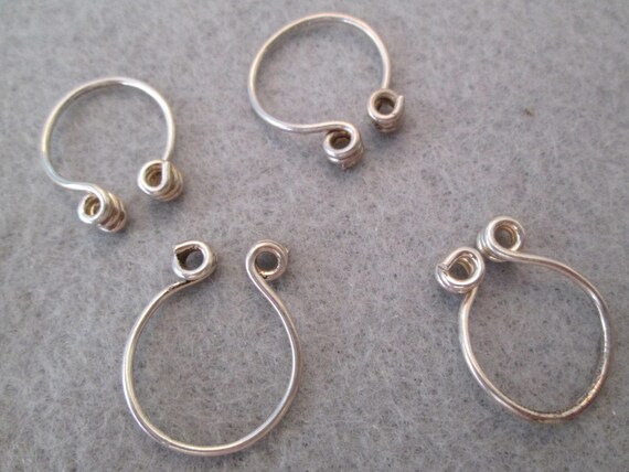 Dainty Sterling Ring>925 Sterling Silver Curly-Q … - image 6