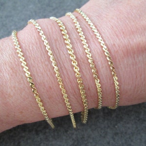 Gold Chain Bracelets&gt;Gold Stacking Bracelet&gt;Gold Chain Bracelet,Thin Gold Bracelet,Skinny Chain Bracelet,Gold Bracelets,Chain Bracelets