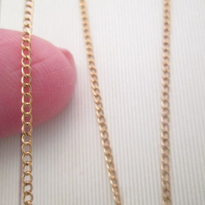 Gold Chain, SALE&gt;12kt.gold filled 18&quot; chain&gt;Gold Chain,Narrow Gold Chain,Fine Gold Chain,Women&#39;s Chain,Thin Gold Chain,Dainty Gold Chain