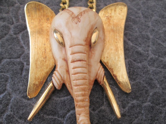 Coveted Razza ELEPHANT Necklace>RAZZA Jewelry, El… - image 4