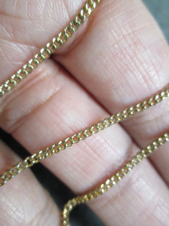 12kt. gold filled 18" chain>Gold Chain,Narrow Gol… - image 2