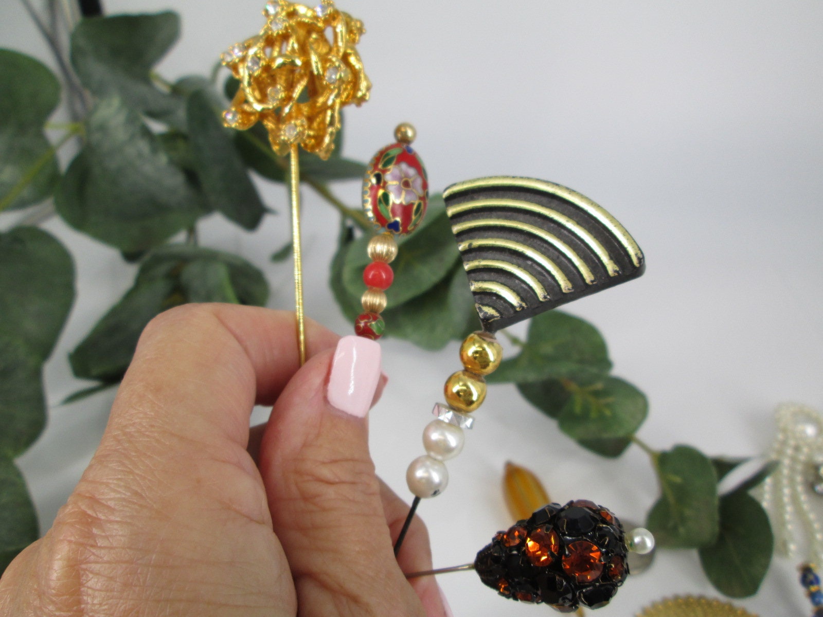 Vintage Stick Pins/hat Pins>vintage1940's & 1950's Stick Pin