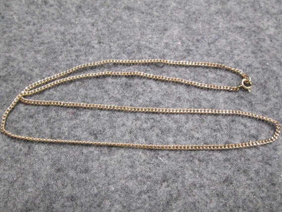 12kt. gold filled 18" chain>Gold Chain,Narrow Gol… - image 3