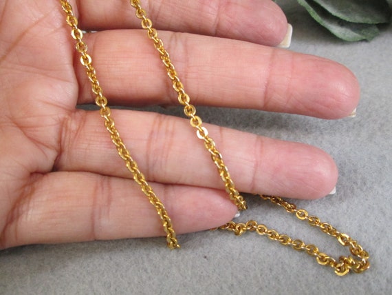 Gold Chain> SALE>16" 12kt.Gold Chain>Gold Chain,1… - image 3