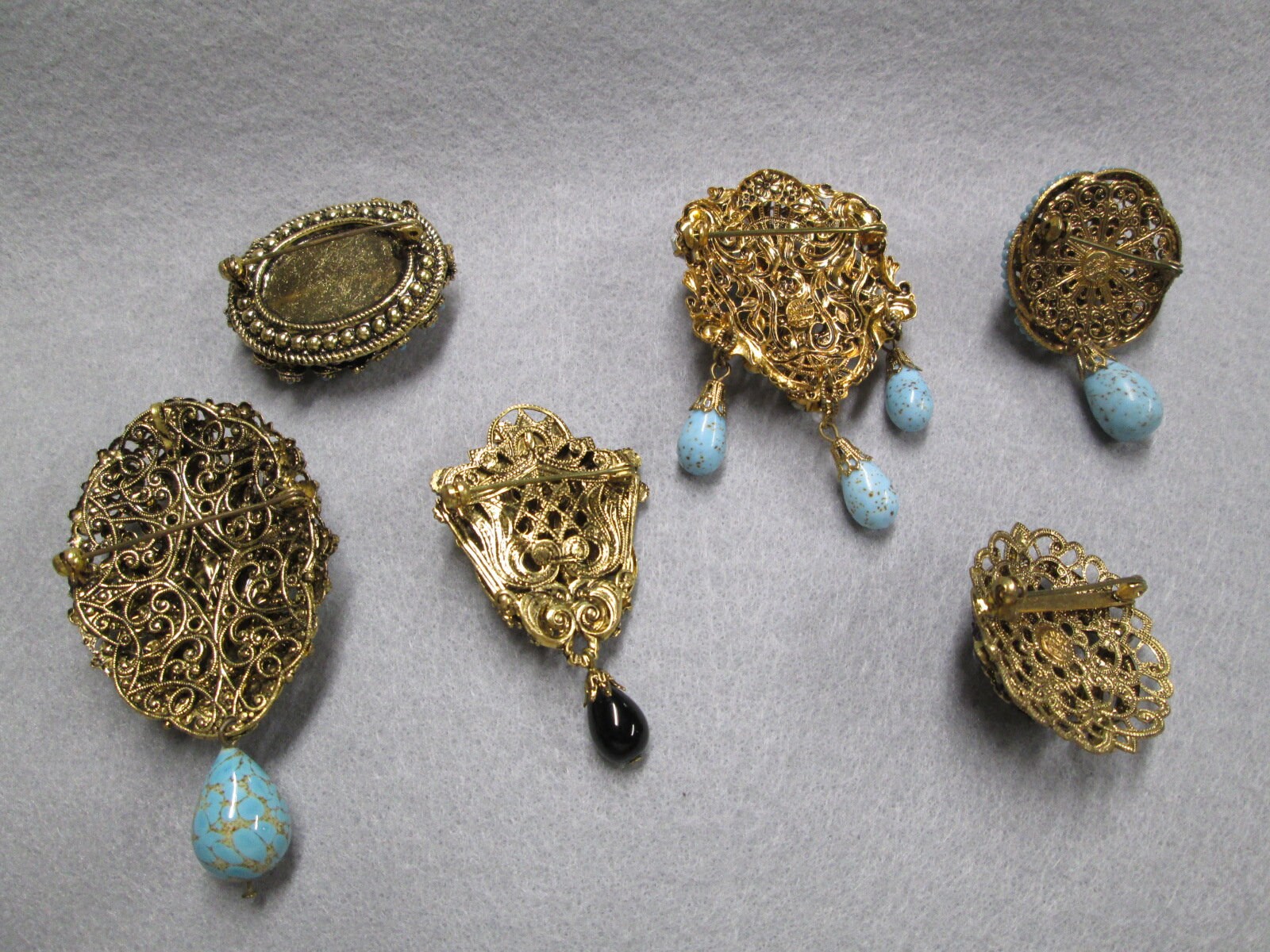 Incredible Vintage 1940's Brooches made in West Etsy