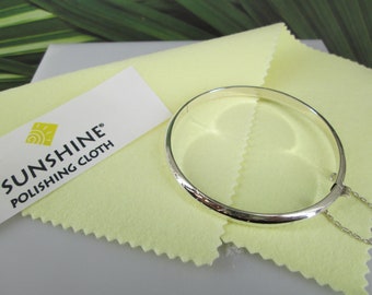 LARGE Sunshine Polishing Cloth for Jewelry for only 3.99 > 7 1/2 inches X 5 inches>Jewelry Polishing Cloth>Silver and Gold Polishing Cloth