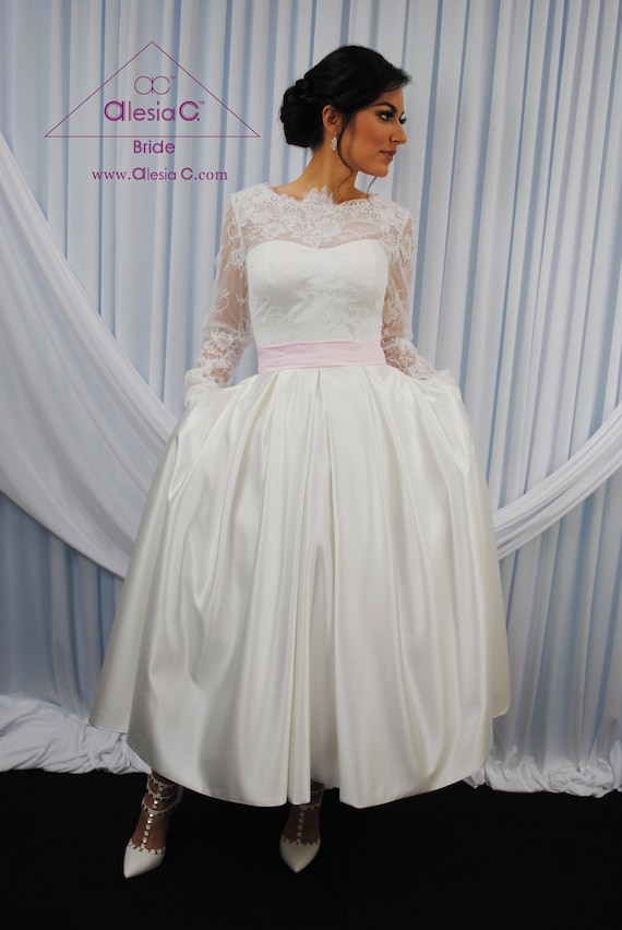 satin wedding dress designers