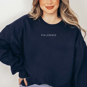 Palermo Italy Sweatshirt, Unisex, Palermo Shirt, Palermo Crewneck, Palermo Sweater, Palermo Gift, Palermo Trip, Palermo Souvenir, Sicily IT