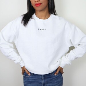 Paris Sweatshirt, Paris France Shirt, Paris FR Gift, Paris Gift Sweatshirt, Unisex Paris Shirt, Paris France Crewneck