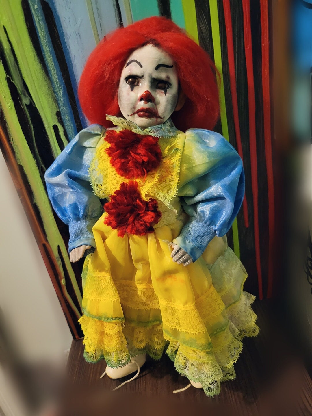 IT Pennywise Clown Doll - Etsy