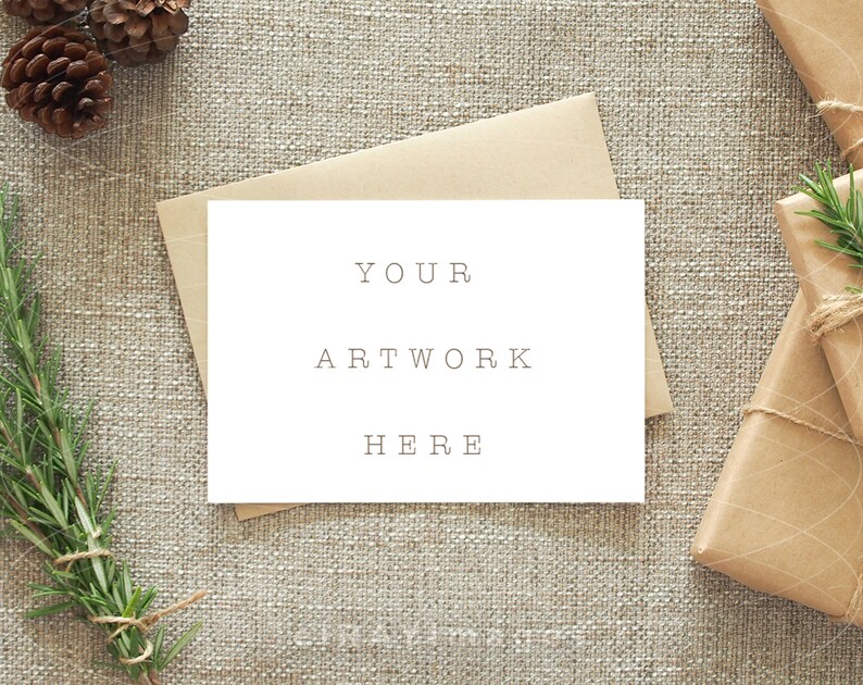 notecard mockup notecard mockup