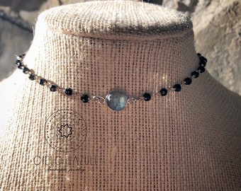 Labradorit Choker