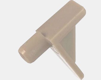 Beige Shelf Support Studs Fit 6mm Hole C051 Pack of 80