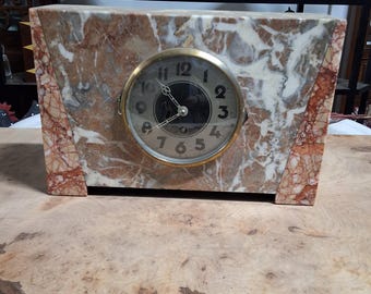 functioning art deco clock