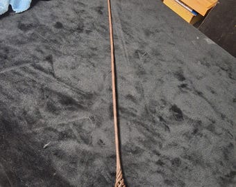 Vintage Wrought Iron Toasting Fork Twisted Handle Hanging Hook