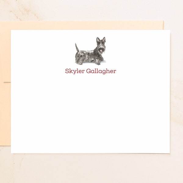 Geschenkpapier Für Scottish Terrier