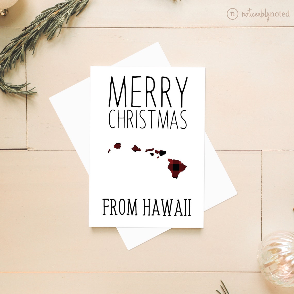 Hawaii Christmas Cards HI Holiday Cards Christmas Cards - Etsy