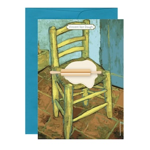 Surreal Meal: Van Dough Greeting Card Van Gogh Art Humor Parody