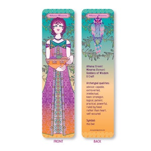 Athena Minerva Goddess Marcador