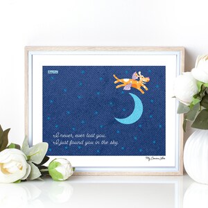 Dog Pet Loss Print 8x10